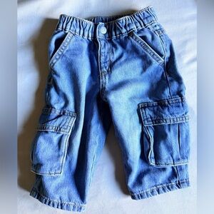 Cat & Jack Light Blue Cargo Jeans